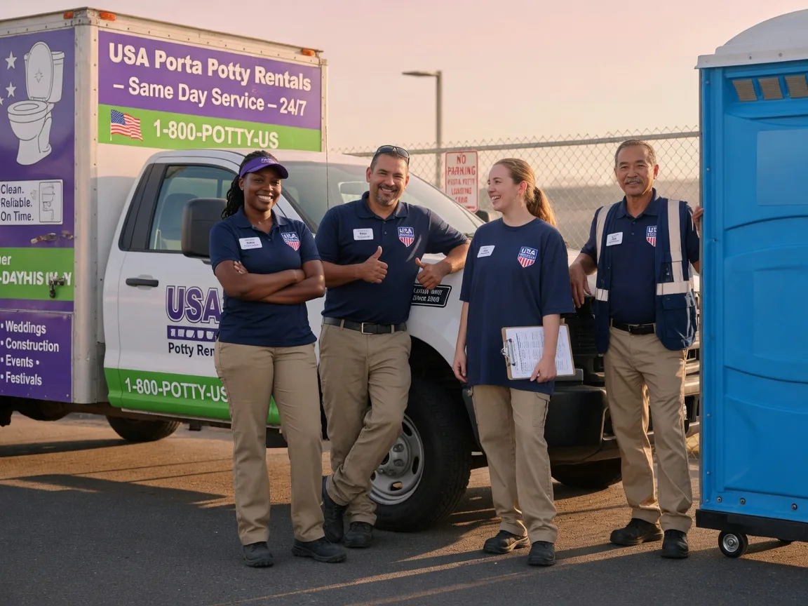 Porta Potty Rental company in Compton, CA